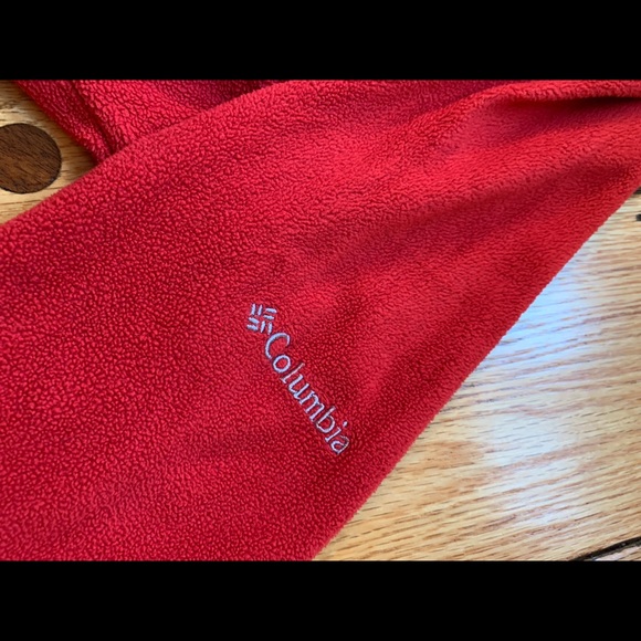 Columbia Louisville Cardinals women’s red 1/4 zip fleece pullover size S - Picture 7 of 7